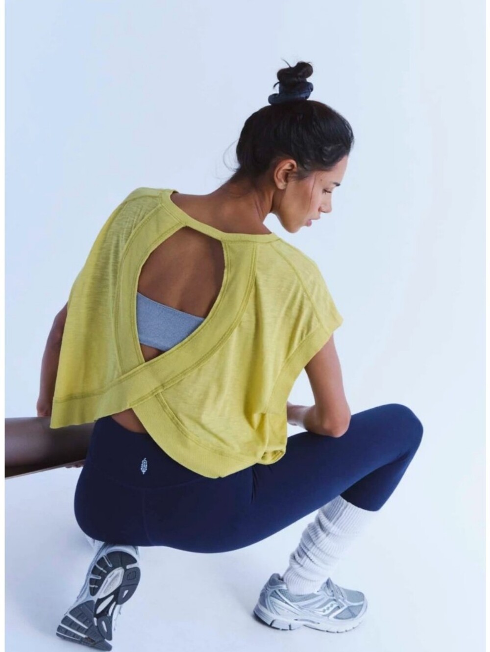 FP Movement My Time Layer Top In Honeydew, NWT - Picture 7 of 8